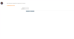 Desktop Screenshot of comunidad.rfedi.es