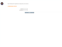 Tablet Screenshot of comunidad.rfedi.es